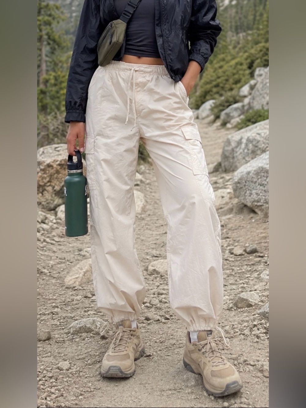 Z Supply Active Out And About Nylon Cargo Active Pant